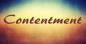 secret of contentment